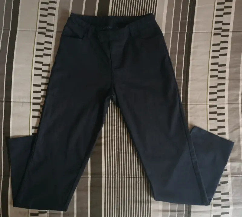 Pantalón de colegio azul marino para niña - 2