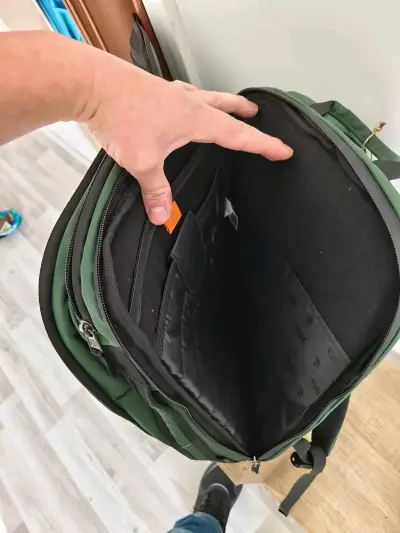 Mochila verde impermeable Weinbrenner - miniatura 4