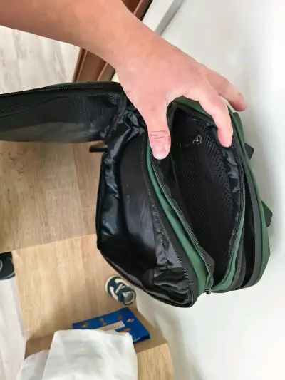 Mochila verde impermeable Weinbrenner - miniatura 6