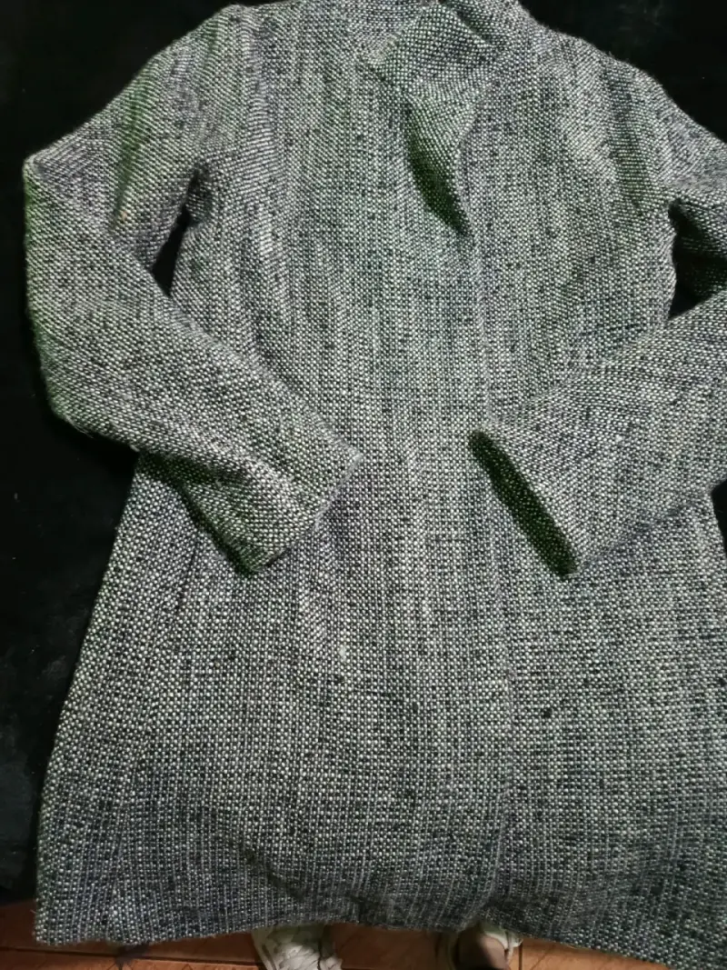 Abrigo gris para mujer - 1