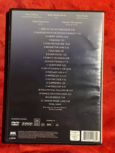 DVD Genesis en Londres 1980 concierto - miniatura 3