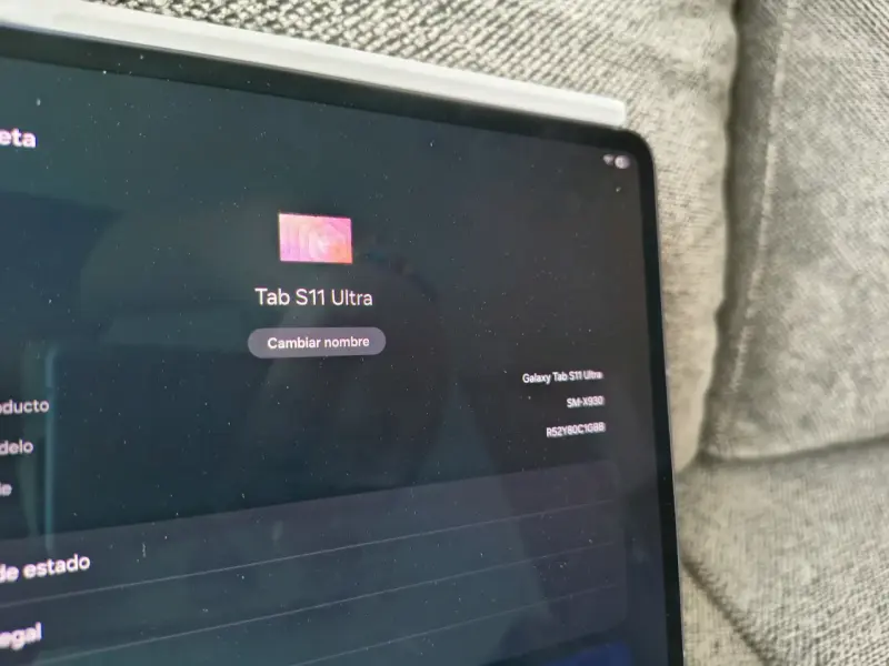 Tablet Samsung Galaxy Tab S11 Ultra - 5
