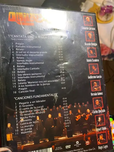 CD + DVD Quilapayún Cantata Santa María de Iquique - miniatura 3