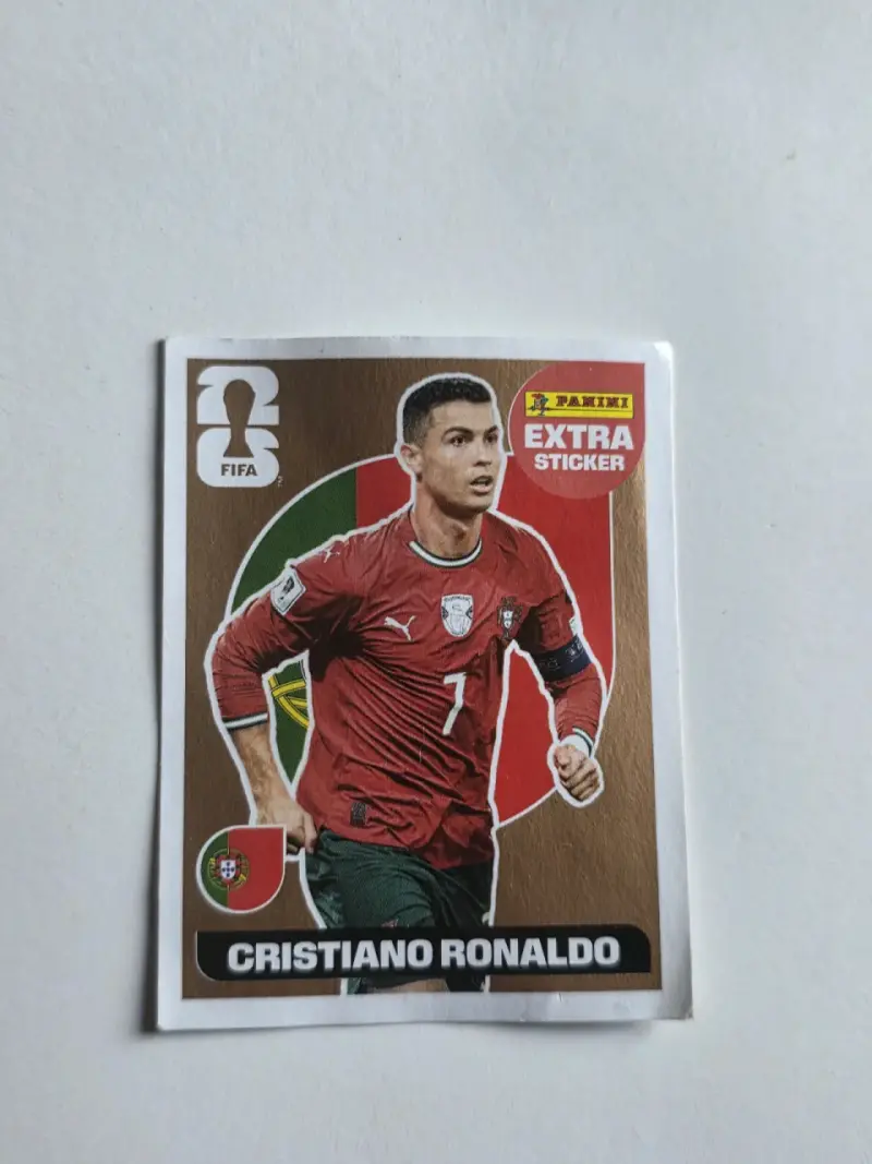 Lámina Panini Cristiano Ronaldo FIFA