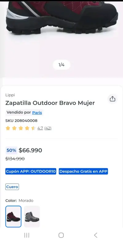 Botas de montaña impermeables - miniatura 6