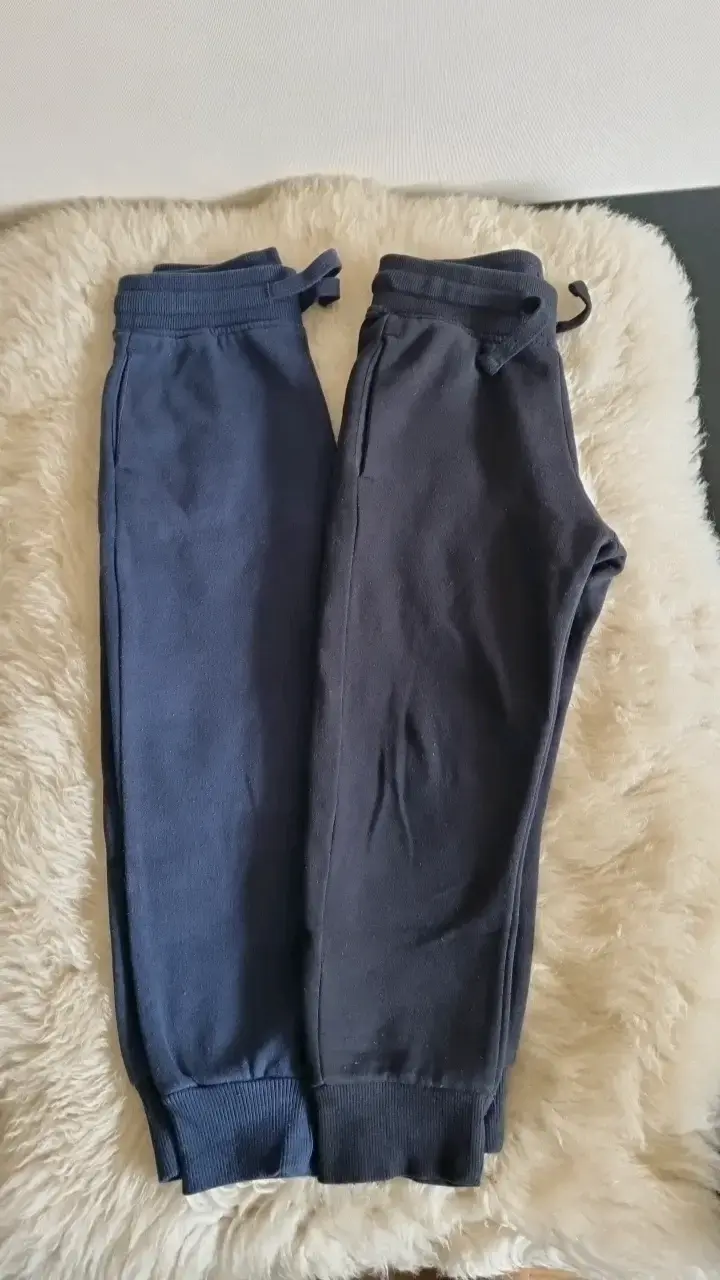 Pantalones deportivos azul y negro para niño - 1