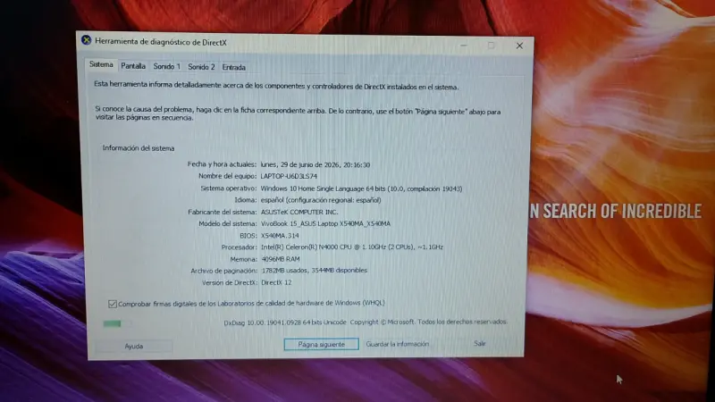 Notebook ASUS VivoBook 15.6 pulgadas - 4