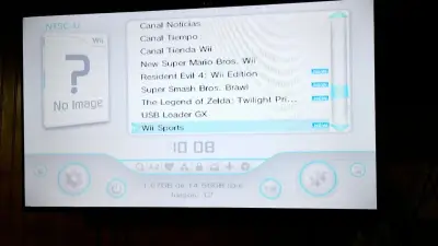 Wii (con todos sus cables y 5 juegos incluidos) - miniatura 3