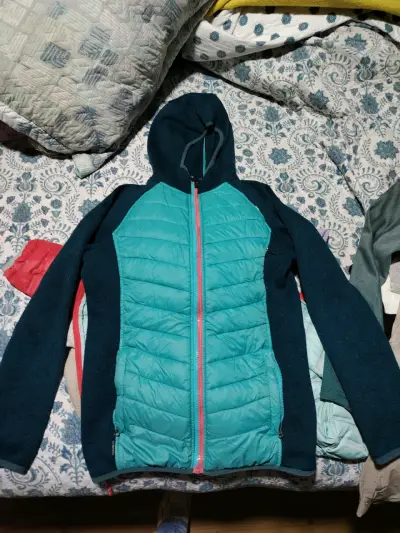 Chaqueta híbrida Weinbrenner con capucha - miniatura 1