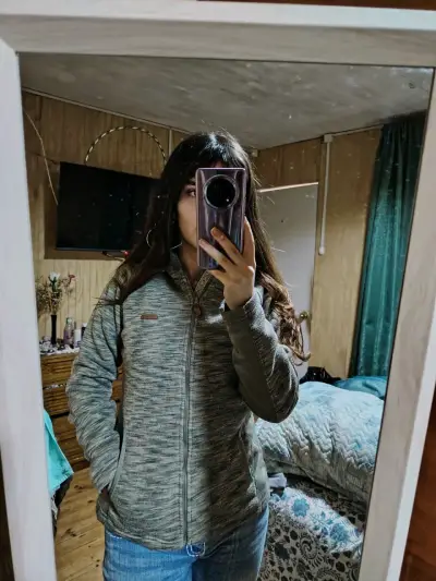Chaqueta Lippi deportiva gris con capucha - miniatura 4