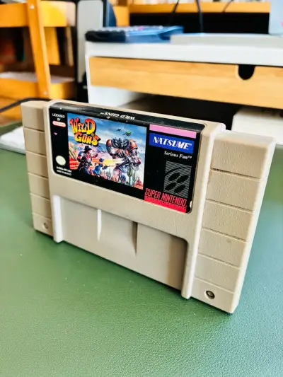 Cartucho de juego Wild Guns para Super Nintendo - miniatura 1