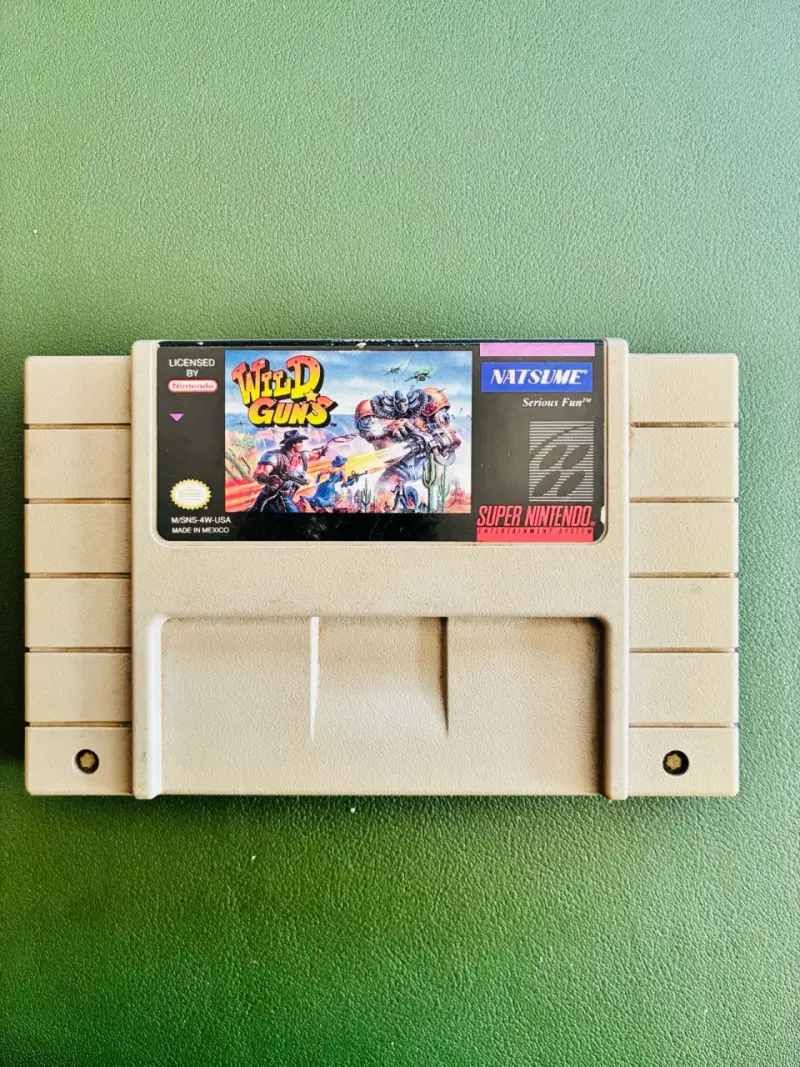 Cartucho de juego Wild Guns para Super Nintendo - 2
