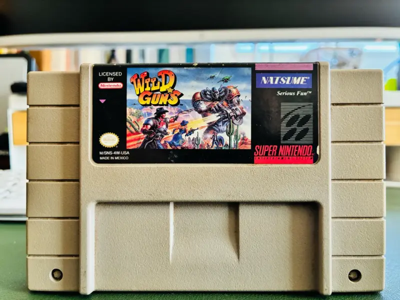 Cartucho de juego Wild Guns para Super Nintendo - 5