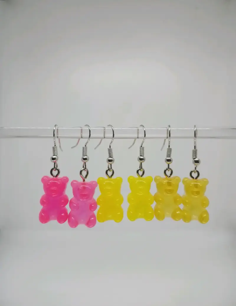 Aros de ositos (2.000 c/par) - 2