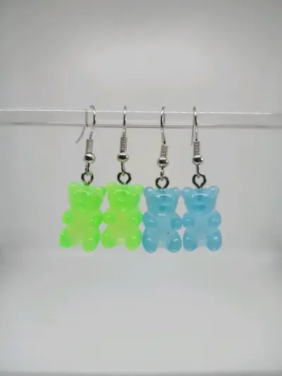 Aros de ositos (2.000 c/par) - miniatura 3