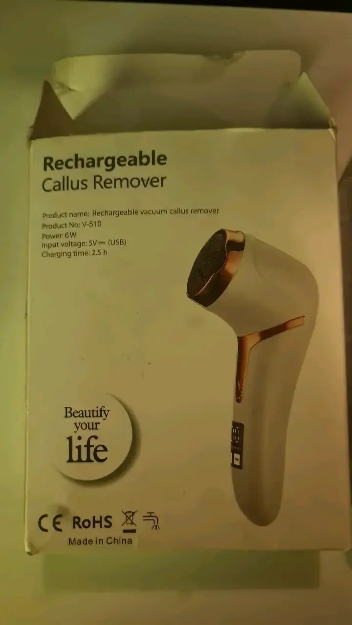 Removedor de callos recargable V-510 - 1