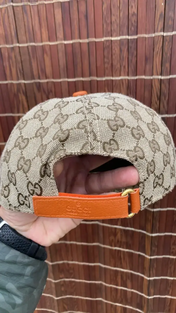 Gorra The North Face Gucci beige bordada - 2