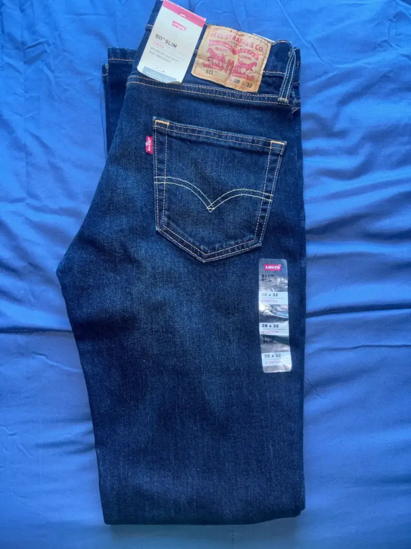 Jeans Levi's 511 Slim Stretch Azul - 1