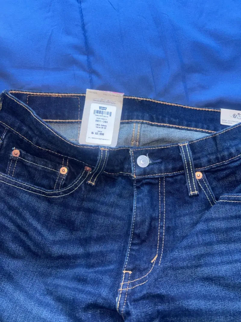 Jeans Levi's 511 Slim Stretch Azul - 4