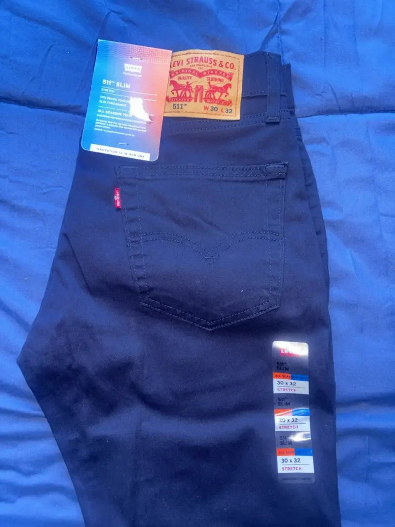 Jeans Levi's 511 Slim Stretch Azul - 1