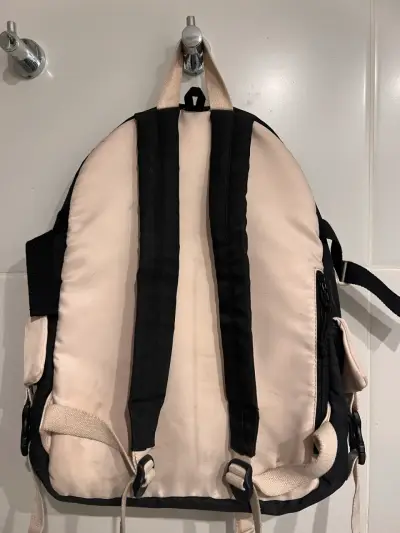 Mochila Head negra y beige con bolsillos - miniatura 2
