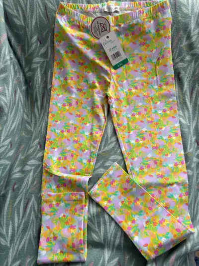 Leggins floral Ficcus para niña 12 años - miniatura 2