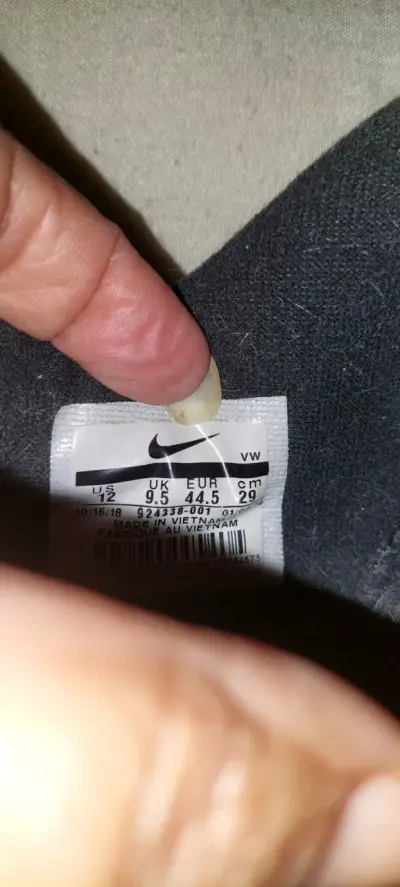 Zapatillas deportivas Nike negras para hombre - miniatura 3