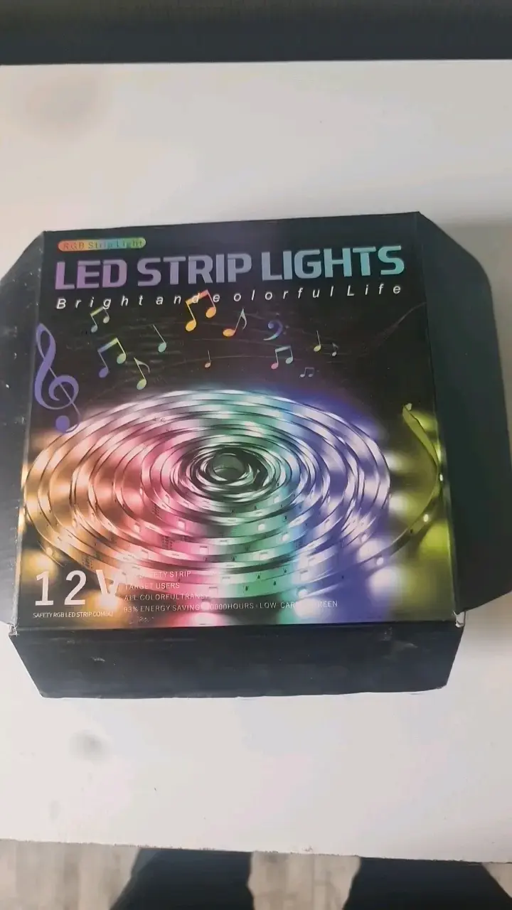 Luces LED RGB con control remoto - 1