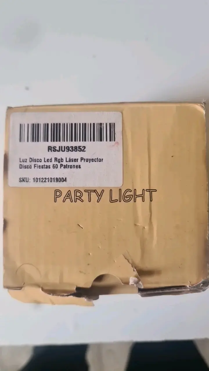 Luz Disco LED RGB Láser Proyector 60 Patrones - 1