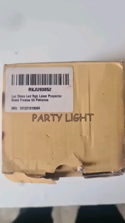Luz Disco LED RGB Láser Proyector 60 Patrones - miniatura 1