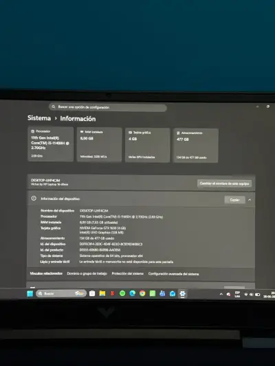 Laptop Victus Gamer - miniatura 3