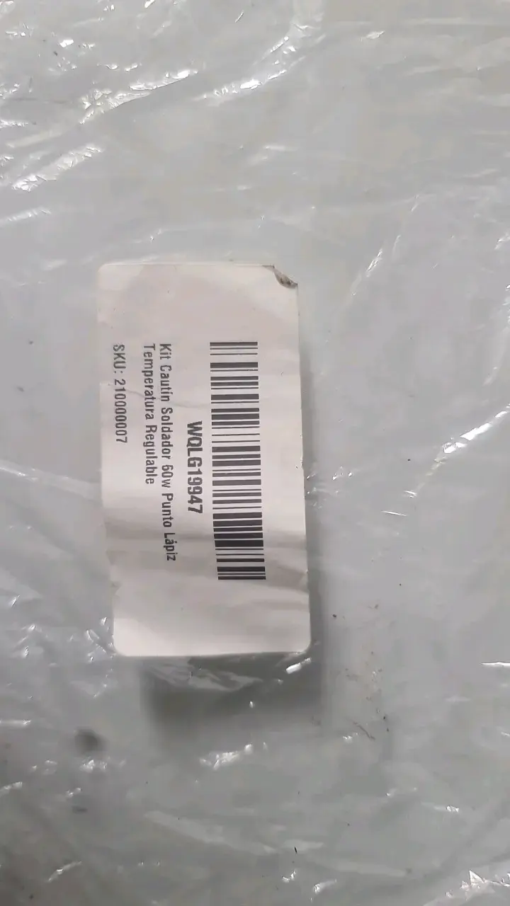 Kit cautín soldador 60W temperatura regulable - 1