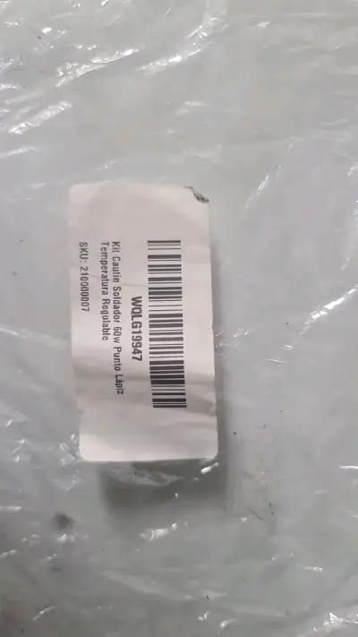 Kit cautín soldador 60W temperatura regulable - miniatura 1