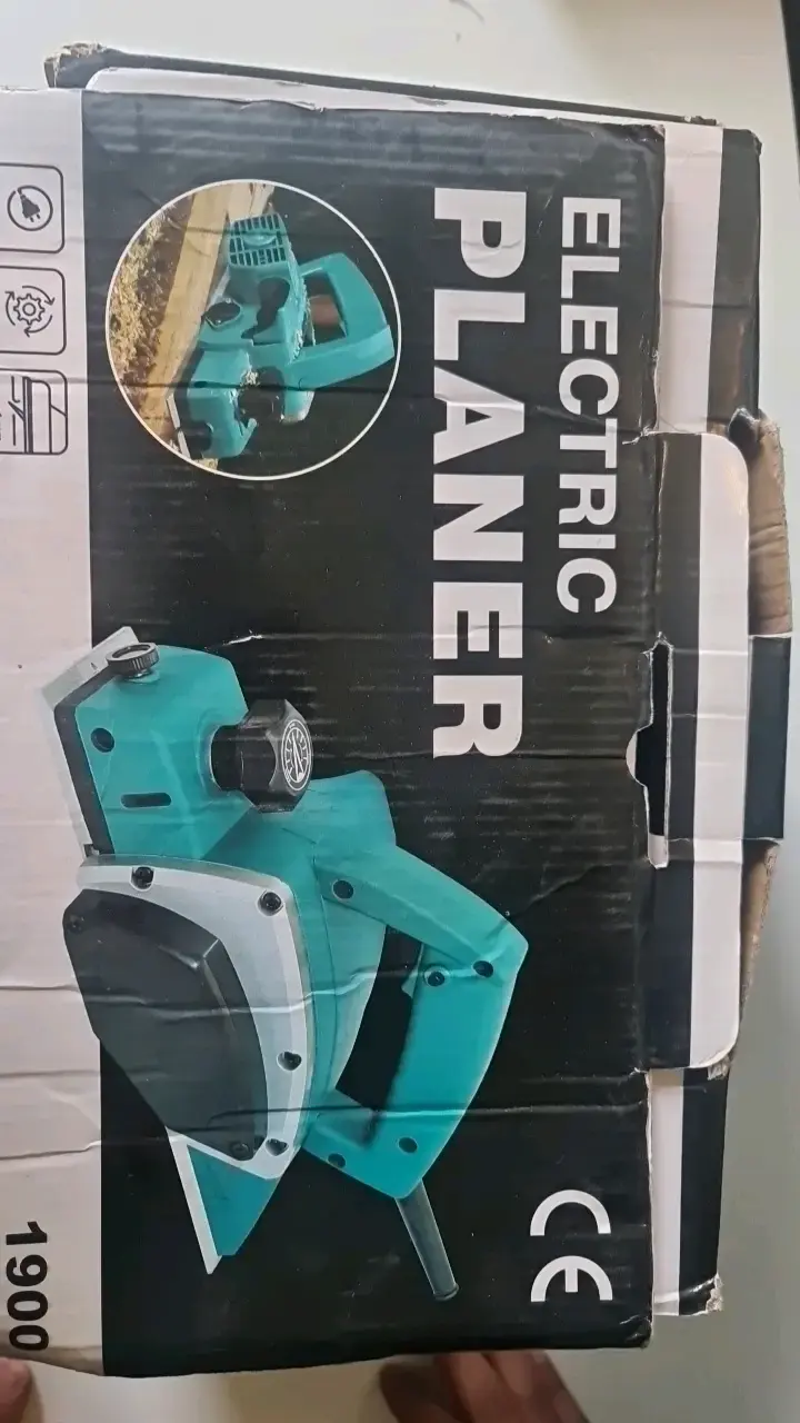 Cepillo Eléctrico Carpintería 750W Azul - 2