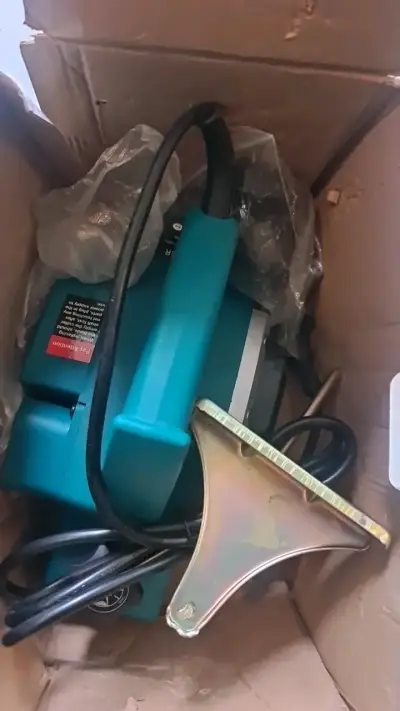 Cepillo Eléctrico Carpintería 750W Azul - miniatura 3