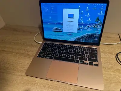 Macboock air 13 ,2020 chip m1 256gb ssd rose gold - miniatura 3