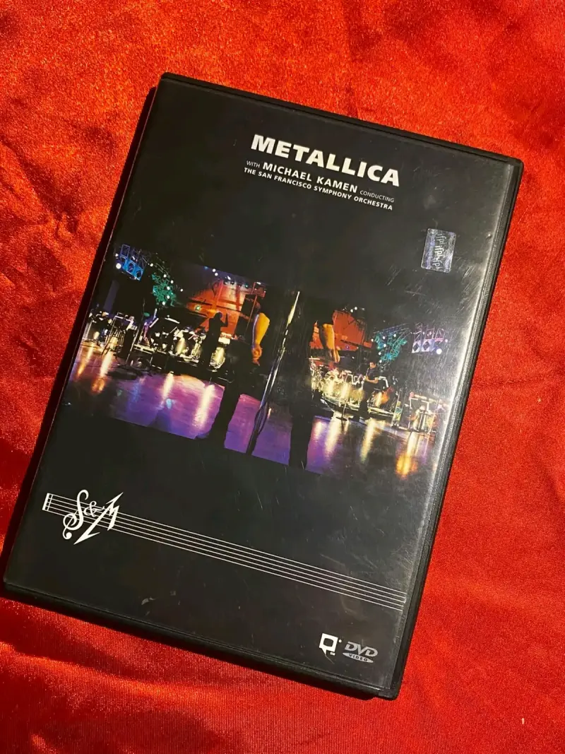 DVD Metallica con orquesta sinfónica - 1