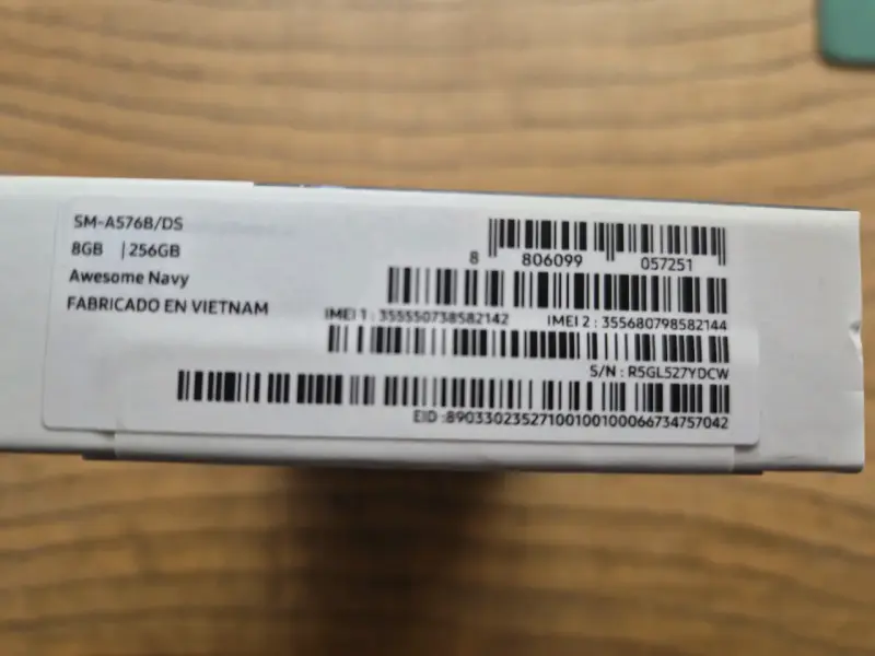 Samsung Galaxy A57 5G nuevo en caja - 2