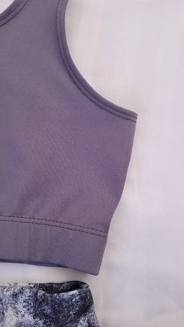 Conjunto deportivo top y falda short - 3