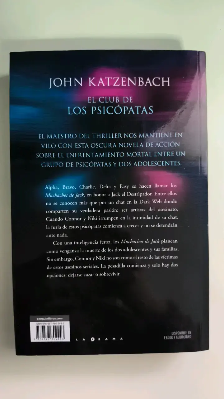 Libro 'El Club de los Psicópatas' - 2