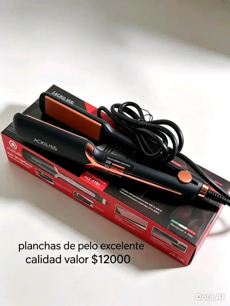 Plancha de pelo Ackiliss profesional