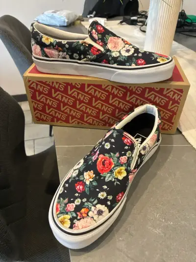 Zapatillas Vans Slip-On florales - miniatura 1