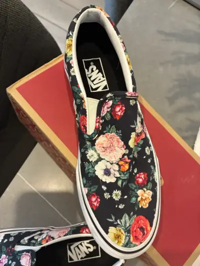 Zapatillas Vans Slip-On florales - miniatura 2