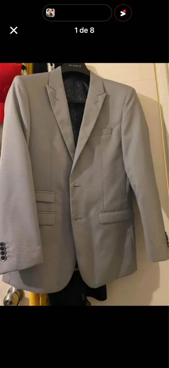 Blazer gris Alaniz elegante para hombre - 1