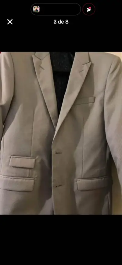 Blazer gris Alaniz elegante para hombre - miniatura 2