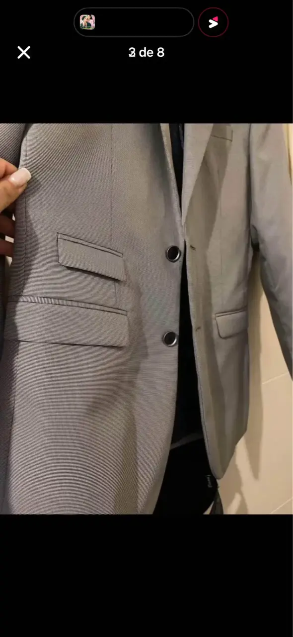 Blazer gris Alaniz elegante para hombre - 3