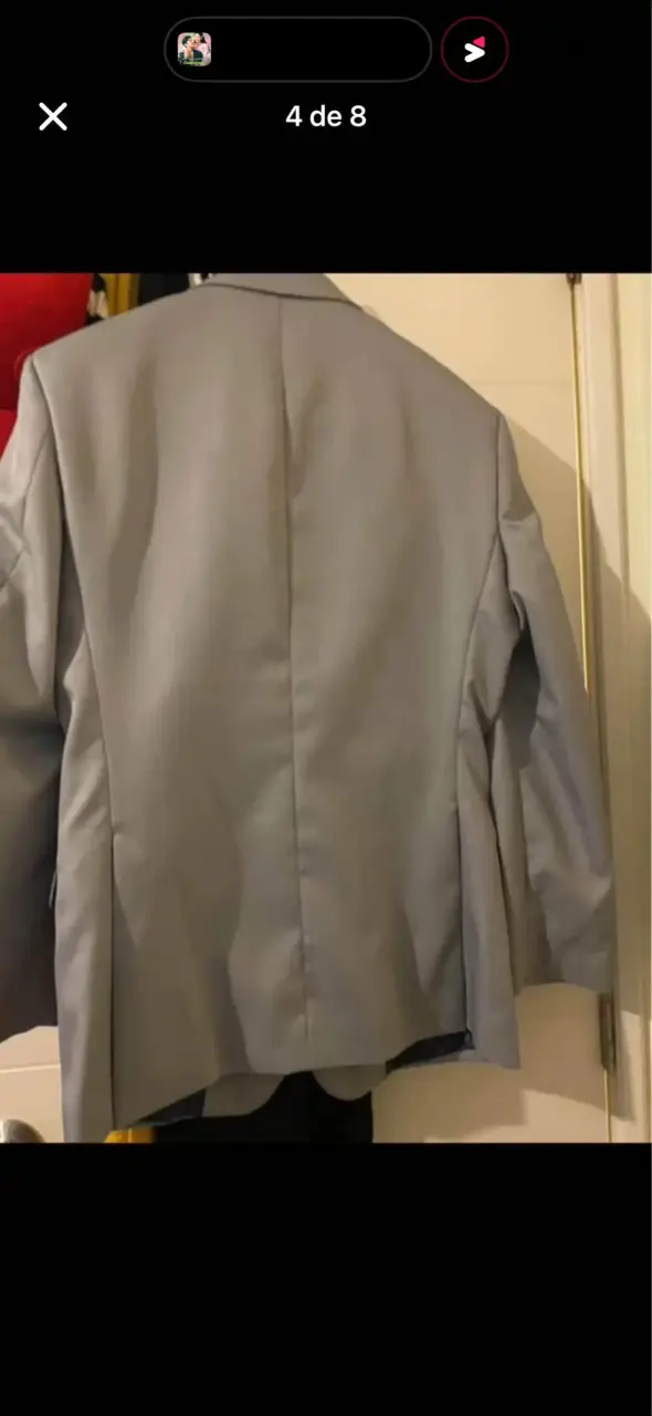 Blazer gris Alaniz elegante para hombre - 4