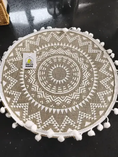 Individuales de arpillera Deco Mark - miniatura 1