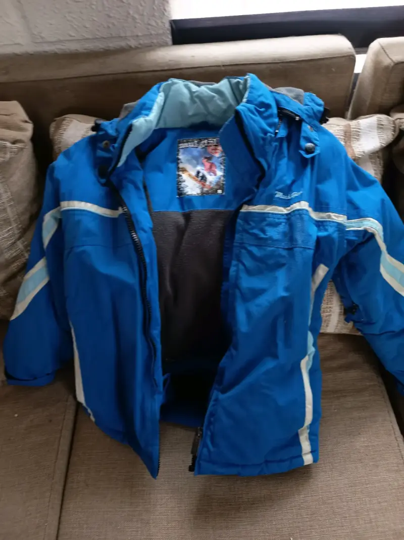 Chaqueta de esquí azul para niña - 1