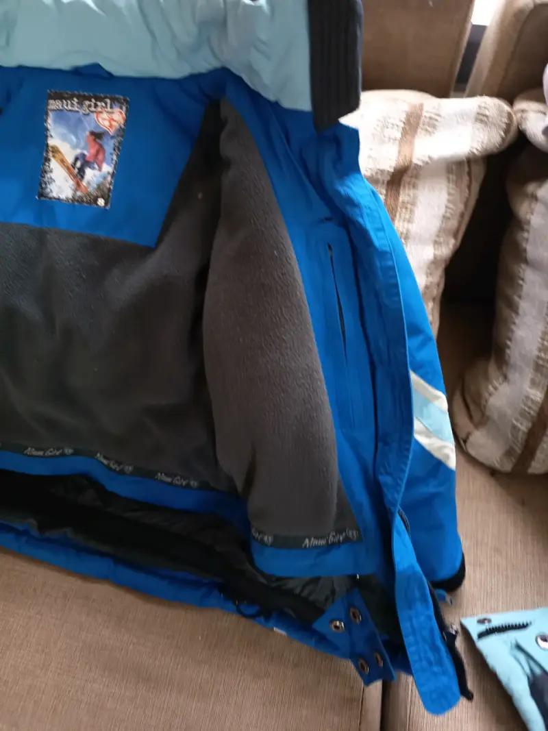 Chaqueta de esquí azul para niña - 2